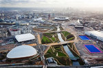 Aerial view of the Olympics Park